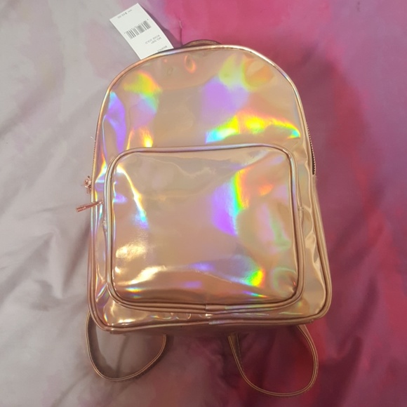 Madden Girl Handbags - Rose Gold mini back pack